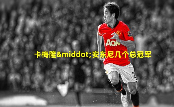 卡梅隆·安东尼几个总冠军