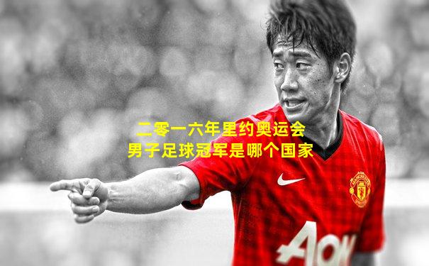 二零一六年里约奥运会男子足球冠军是哪个国家